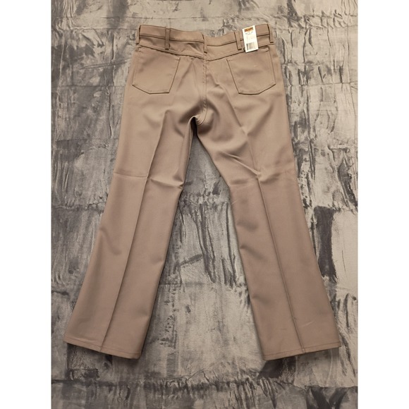 Wrangler Regular Fit 40x32 Birch Tan Straight Leg Mens Pants Made in USA - Picture 6 of 10